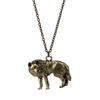Fahion Vintage Charm The Ice Wolf Pendant Necklace Wolf Jewelry Gifts For Men Women