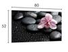 Szklana płyta ochronna na kuchenkę 80x52 Orchidea