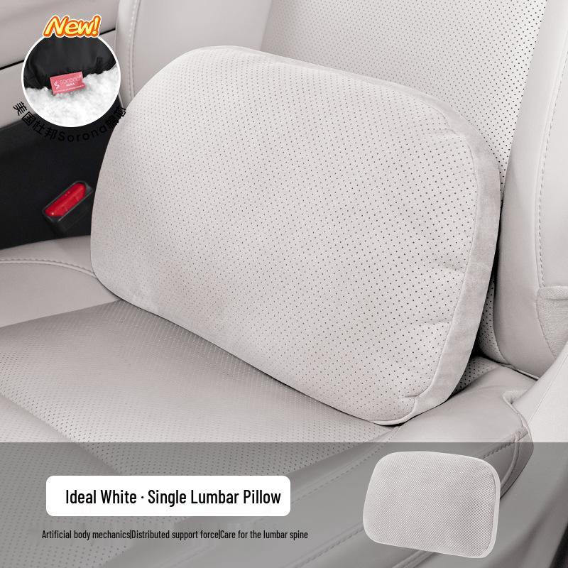 Ideal Car Headrest: i6i8/L6L7L8L9 MEGA Neck and Lumbar Support Cushion