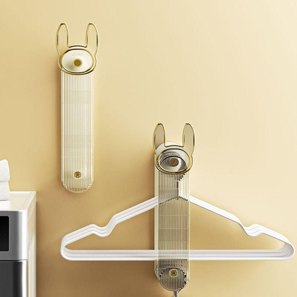 

No Drilling Clothes Hanger Organizer Double Layer Balcony Hanging Rack Wardrobe