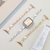 Diamond strap suitable for Apple Watch strap 40mm 44mm 38mm 45/41/ 49mm 42mm metal bracelet iWatch series se 7 6 3 5 Ultra 2 8 9