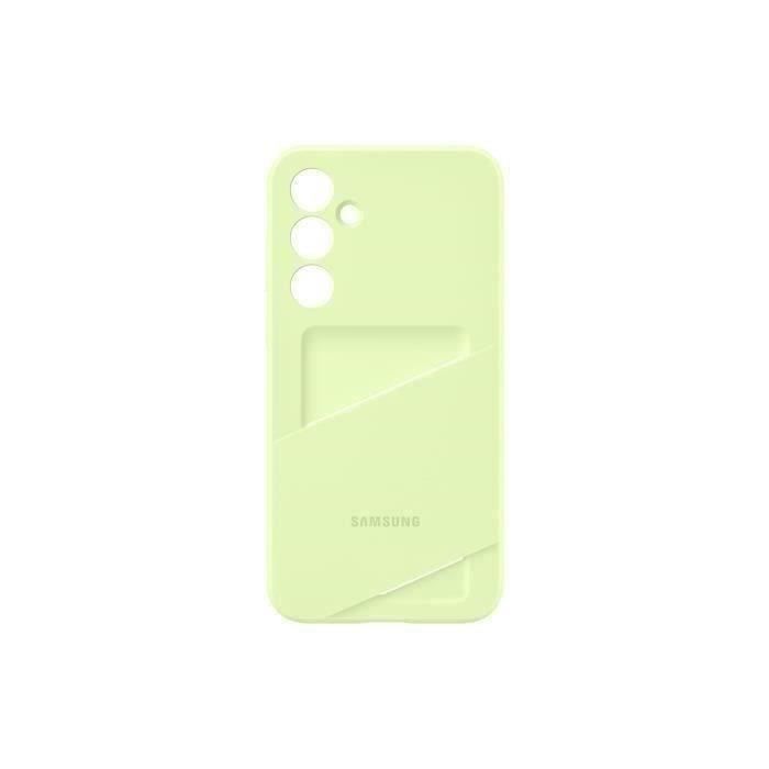 Coque et étui téléphone mobile samsung coque avec porte-carte pour galaxy a35 5g vert clair