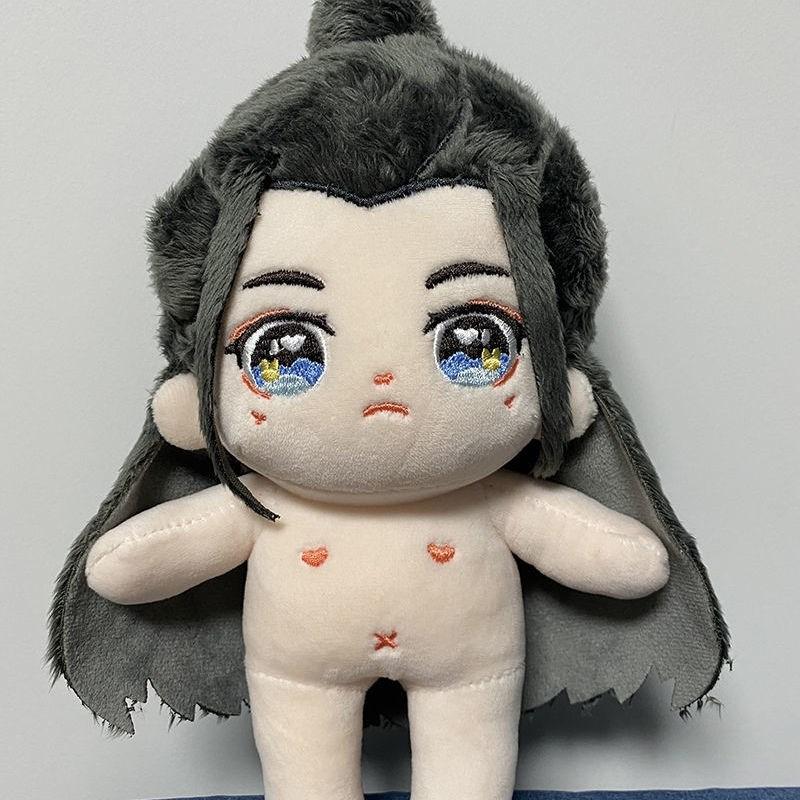 Neuer Eingang 20cm Mo Dao Shi Lan Wangji Wei Wuxian Plüschtiere Anime Plüsch Baumwollpuppen Kawaii Manga Kuscheltier Plüschtiere Geschenke opp bag