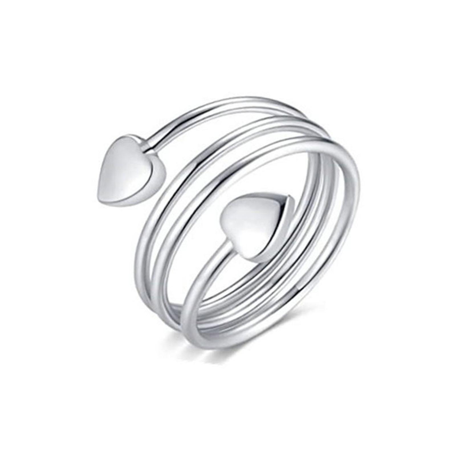 

Магнитное лимфодренажное кольцо для детоксикации, подарок в виде сердца любви, женское, мужское, кольца для магнитотерапии для облегчения боли, туннельный синдром, ювелирный подарок серебряный