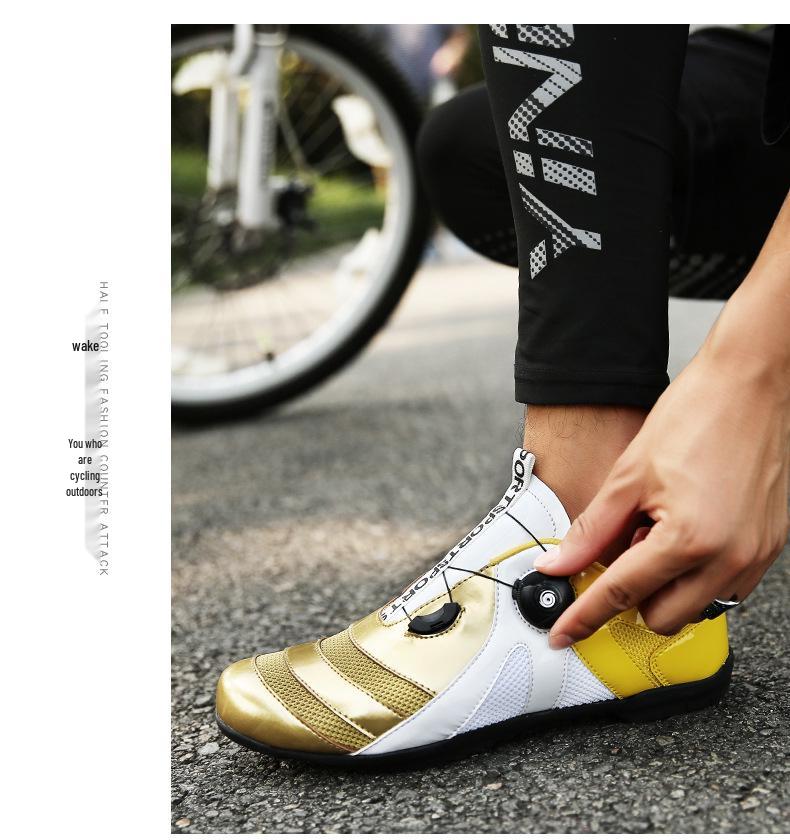 Scarpe da Ciclismo Unisex Senza Lacci per Tutte le Stagioni, per Bici da Strada, Mountain Bike ed E-bike