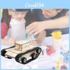 Educational Wooden Diy Remote Control Tank Kit For Kids 4-14 Years Old