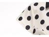 Polka Dot French Retro Hepburn Collar Dress 2025