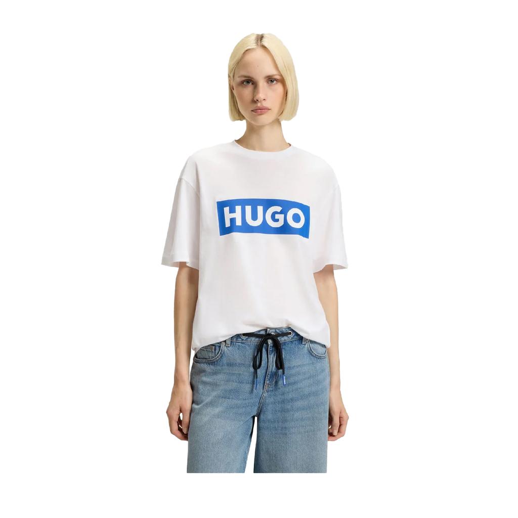 Hugo Mens Nico Print Logo T-Shirt