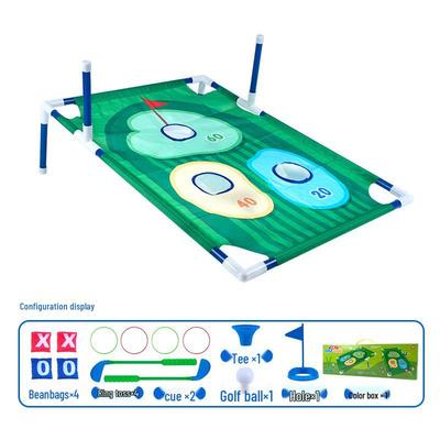 Cross-Border Children's Golf Game Set: Parent-Child Interactive Outdoor Beanbag Toss Toy