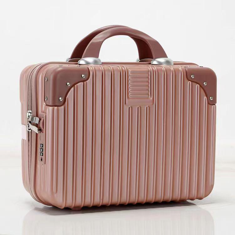 14-Inch Women's Portable Lockable Makeup and Nail Art Tool Case