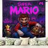 Super Mario Wall Tapestry Aesthetic Wall Hanging Printed Fabric Blanket Decorative Tapestries For Bedroom Living Room Home Decor
