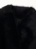 European and American style, new women's clothing, versatile, lapel breasted woolen wool collar long coat