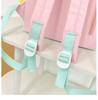 Color-Block Casual Backpack for Elementary School Girls - Large Capacity, Japanese Style