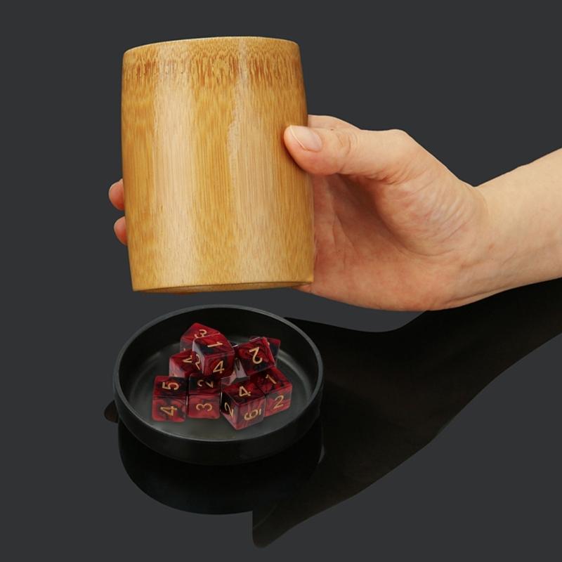 20Pcs D6 Polyhedral Cubes Square Corner Dices Educational DIY Board Game Dices