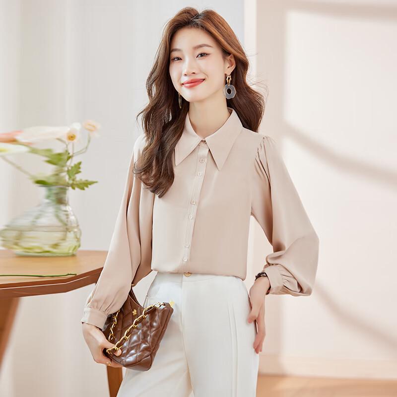 Women s Long Sleeve Commuter Blouse M