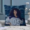 New Music Album SZA Sos Cushion Cover Decorative Pillow Sofa Home Decor Case Pillow Cases