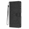 Applicable To iPhone17 Leather Case, Samsung S26 Tree Cat Pattern Card Wallet Protective Case Redmi K90 Solid Color