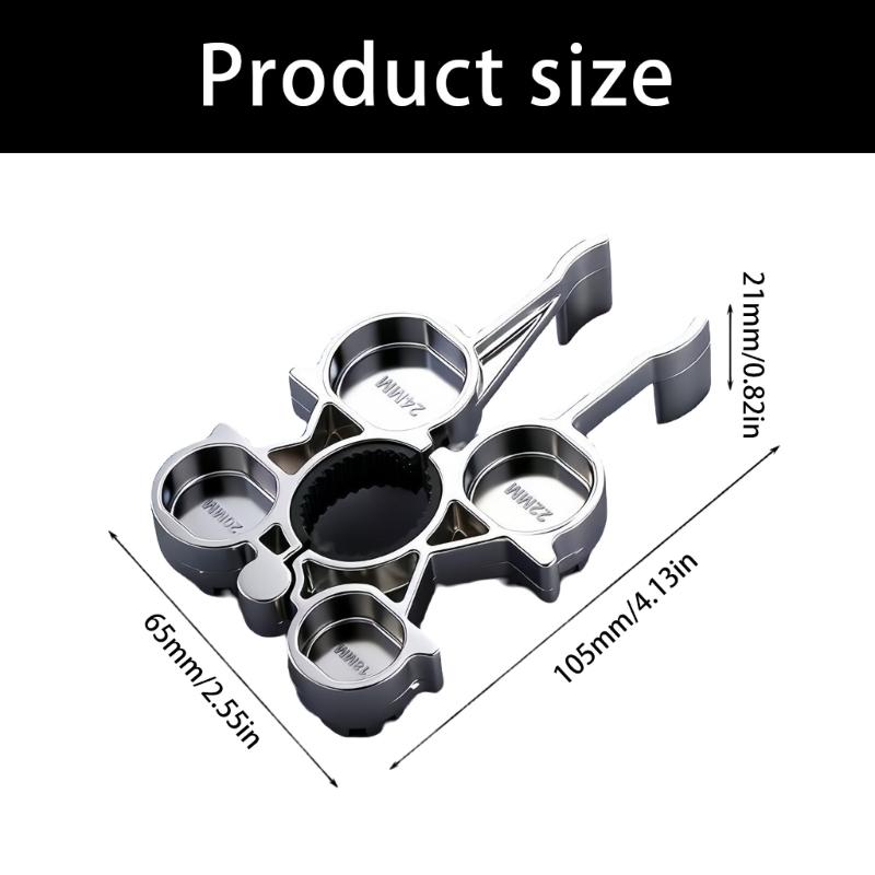 Strong Alloy Faucet Wrench Maintenance without Professional Skills Required for Quick Aerator & Cartridge Replacement