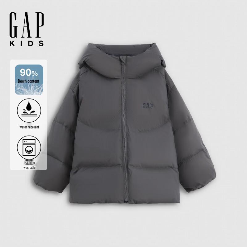 Gap Toddler Boys' Water-Resistant Hooded Puffer Down Jacket