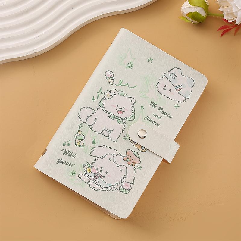 Экономьте деньги 100 конвертов Вызов на экономию денег Милая собачка Водонепроницаемый Мини-папка Вызов на накопления Многоразовый A3