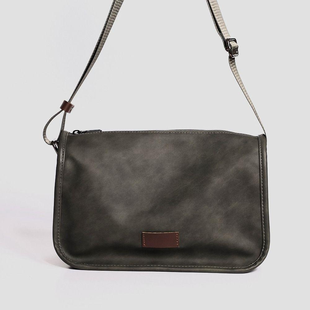 Dull Polish Shoulder Belt Bags Waterproof Single-shoulder Bag High Quality Male Shoulder Bag  Men