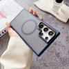 Suitable for Samsung S24Ultra Strong Magnetic Phone Case, S24plus High-end Business Skin-feel Non-yellowing Protective Case