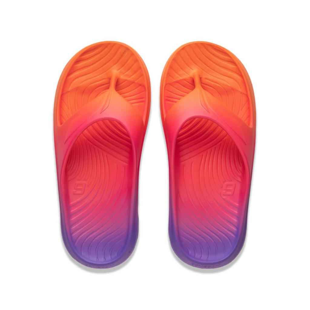 Li Ning League Of Legends X  Versatile Casual Anti-Slip Flip Flops Unisex Footwear Orange Purple AGAU029-3