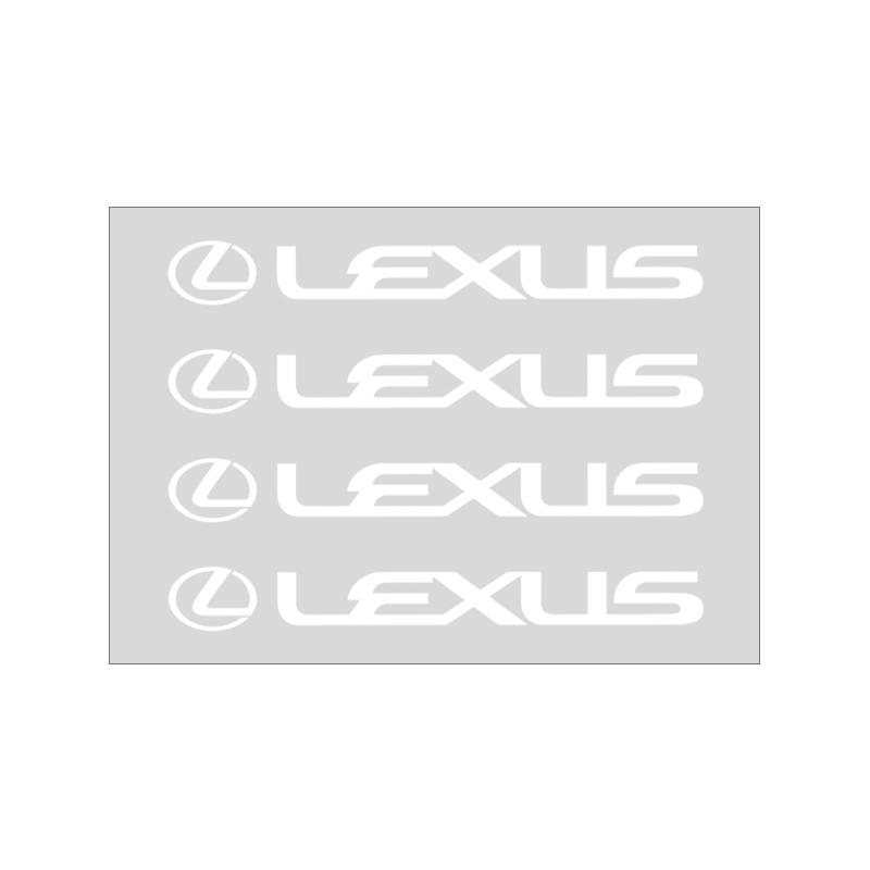 4 szt. Naklejki Stylizacyjne na Klamki Drzwi Samochodu Naklejki na Opony Lusterka Wsteczne Do Lexus ES RX LS IS NX CT LX IS250 IS200 CT200H GS300 LS430