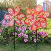 Colorful Cartoon Dragon Wheels Windmill for Children Outdoor Activities and Garden Decoration Kids Windmill Toy Supplies