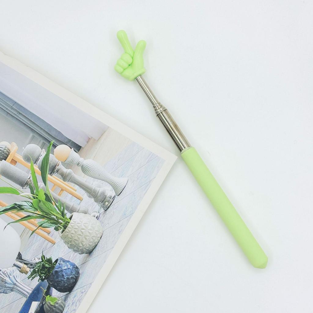 Stainless Steel Teaching Pointer Telescopic Reading Stick Whiteboard Finger Pointer Teachers Supplies