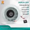 280FLJ6-2WT 220V Pure Copper Core External Rotor Vortex Fan with Frequency Conversion Servo Cooling