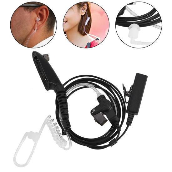 4ft Radiační vysílačka Sluchátko PTT s akustickou trubicí pro Motorola