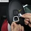 Seat Head Pillow Adjust Button Cover Trim For Mercedes-Benz A Class W177 A200 A220  - 2024 Carbon Fiber / Matte Accessories