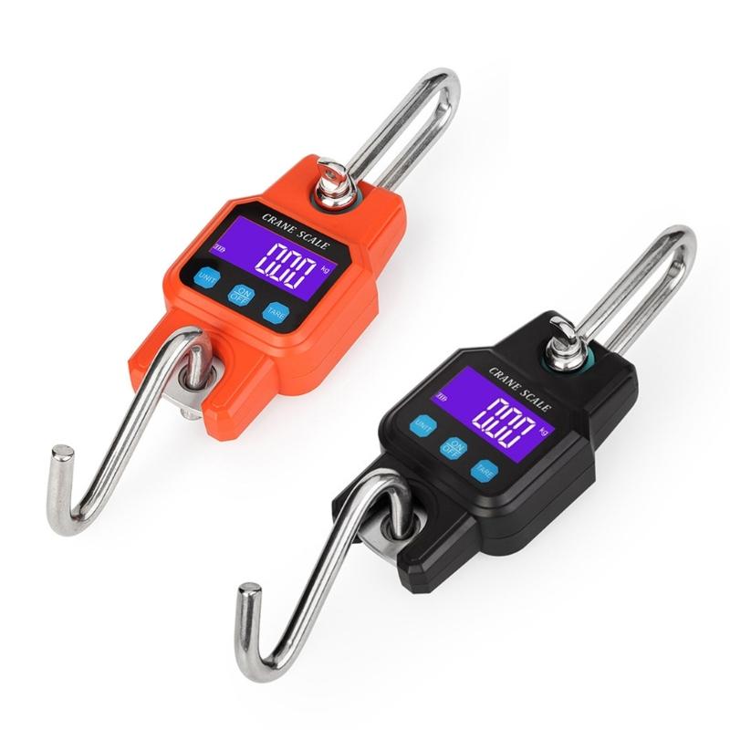 Digital Hanging Scale 660 LBs 300KG,Heavy Duty Waterproof Fish Scale - Portable Crane Scale for Luggage Weight