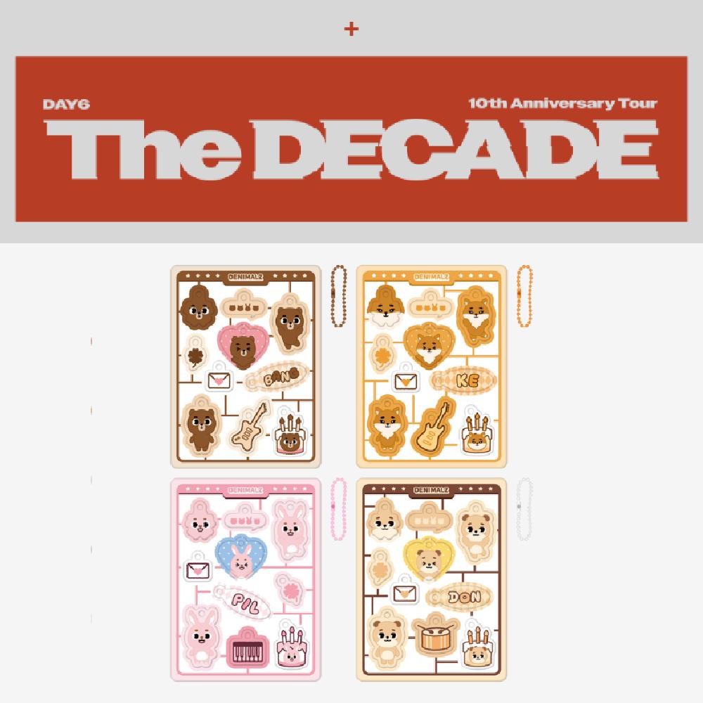 

Предзаказ DAY6 10th Anniversary Tour THE DECADE DENIMALZ Секретный мягкий брелок-кит Random ver.