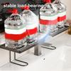 Faucet Holder U-Shaped Large Capacity Design Organizer No Drilling Waterproof Rust-Proof Drainage Rack for Toothbrushes Cups Facial Cleanser