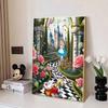 Disney 5D DIY Diamond Painting Iconic Scene Illustrations From Alice In Wonderland Cartoon Full Diamond Mosaic Art Wall Decoration Set