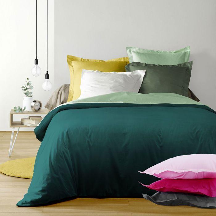 Fitted Sheet - 90 X 190 Cm - Deep Pocket - 57 Threads - Solid - Pink