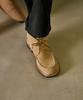 Customade Moa Suede Moc Toe Field Boots 4Cm (Cr0100Ssb)