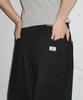 RONRON Back Heart Stitch Pocket Denim Pants Black