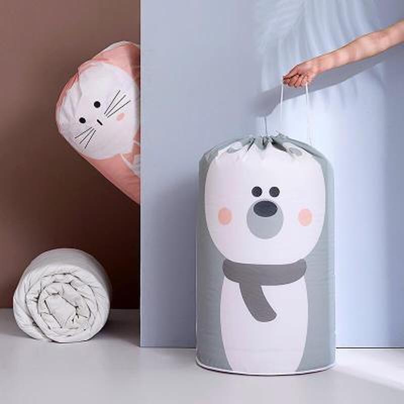 Portable Storage Bags Clothing Drawstring Pouch Pillows Quilt Blanket ...