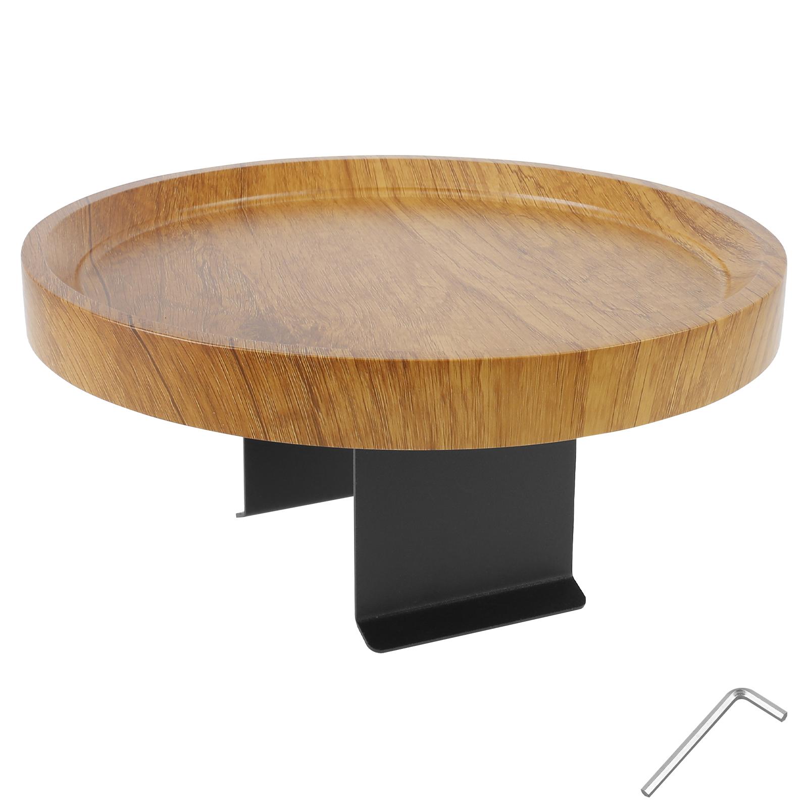 Sofa Armrest Tray Wooden Sofa Armrest Tray Easy Storage Multifunctional Anti-slip Couch Arm Holder for Drinks Snacks Organizer