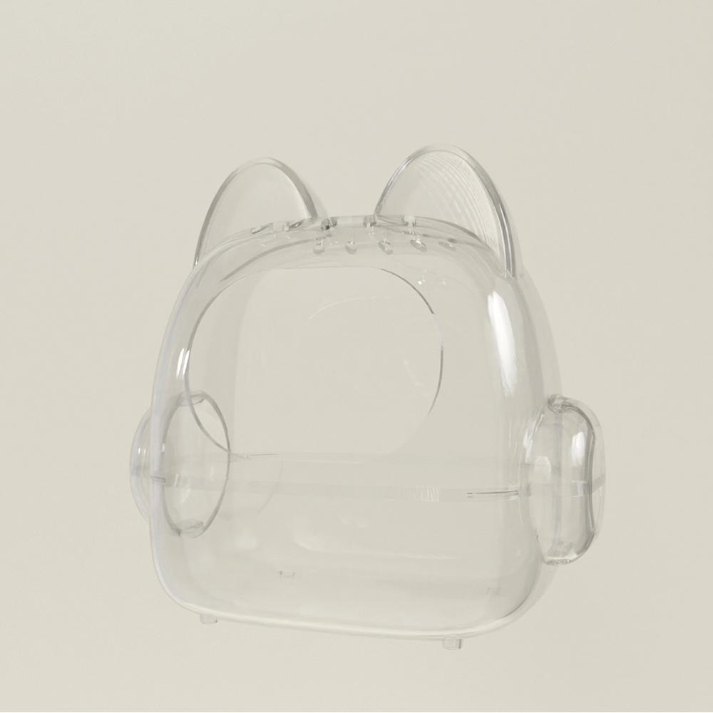 

1 шт. Прозрачный чемодан для ручной клади Подарочные пылезащитные сумки Уличный мешочек Сумка для демонстрации Прозрачный ПВХ Милая плюшевая сумка-кукла Сумка для хранения M чистый