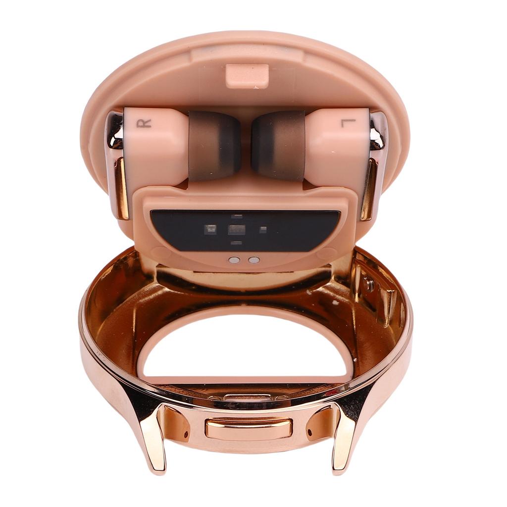 2 in 1 with AI Noise Reduction Earbuds Call IP67 Water Proof Sports Fitness Watch and Earphone for Men Women