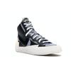 Sacai X Nike Blazer Mid Black Grey Unisex Sneakers Black-anthracite BV0072-002