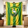 ADO Den Haag Print Blanket - Soft & Comfortable, for Bedroom, Travel, Sofa, Home Decoration - Birthday Christmas Gift for Friend