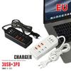Efficient 6 In 1 USB Type C PD Charger with Fast Charging EU US Plug Wall Mount Design