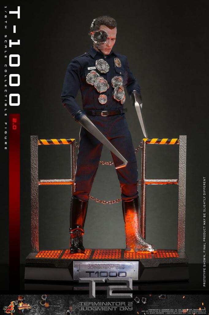 Movie Masterpiece Terminator 2 Scale Figure T-1000 (Version 2.0) 1/6