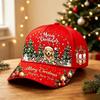 New Christmas Baseball Cap D Digital Printing Men's and Women's Sun Hats