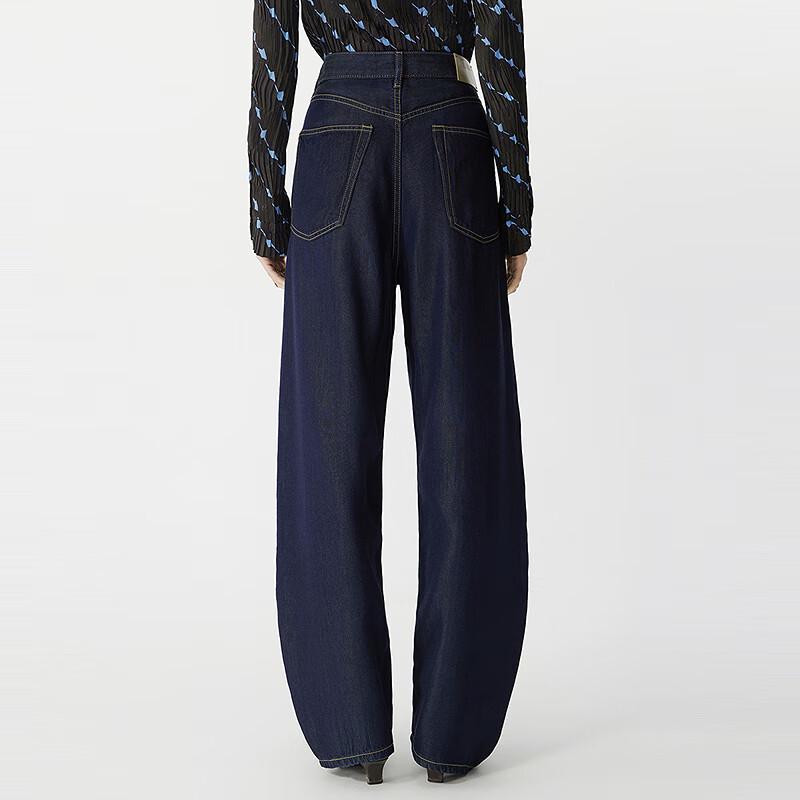 JNBY Women's 2025 Summer Loose Fit Denim Jeans